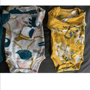 Carters long sleeve onesies